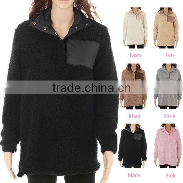 Sherpa Fleece Pullover Toddler Bulk Wholesale Clothing