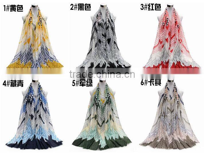 Fashion Custom Lady Scarf Low Moq 20pcs one color
