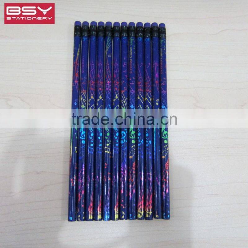 Hot Sale Top Quality Good Price Foil black wood pencil set