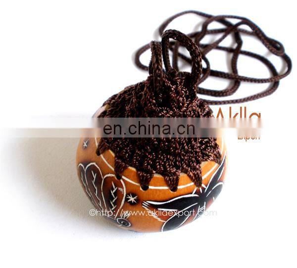 Handmade Carved Gourd little handbag, purses