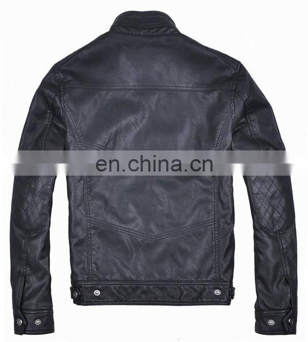 2015 new model designer motorbike leather jacket
