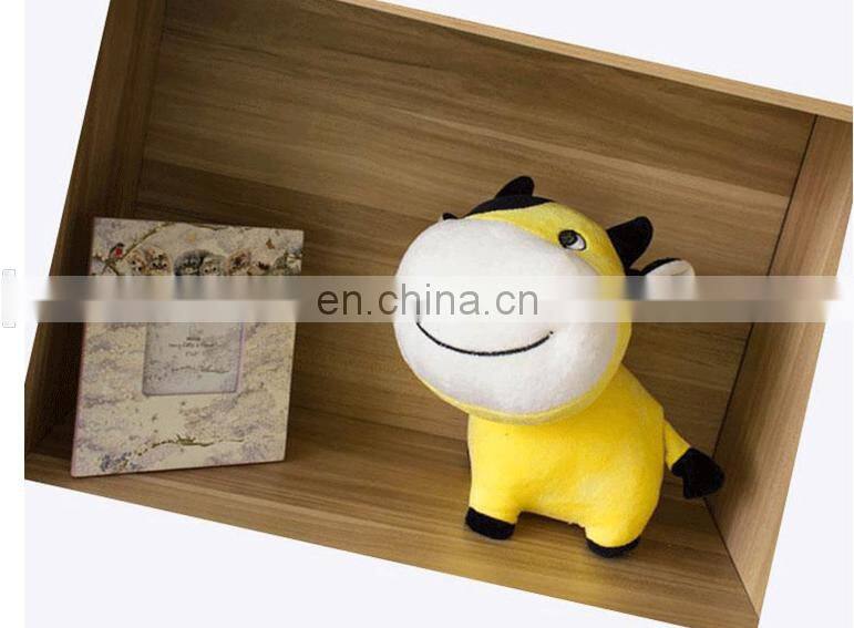 Cheap Custom cute cow small plush toy for gift