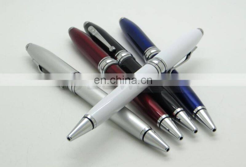 2 in 1 Ball Point Pen With Ultra Bright LED Light