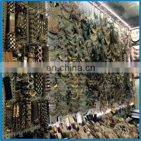 New Design Antique Brass Handbag Shoes Round Metal Slide Bar Buckles