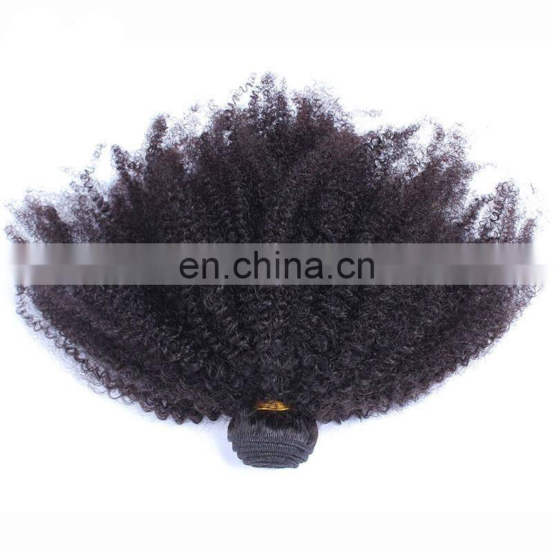 china hair factory 10a grade peruvian hair afro curly human hair extension