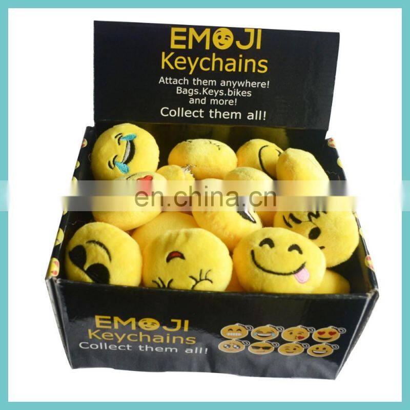 soft PVC emoji keychain poo keychain devil keychain
