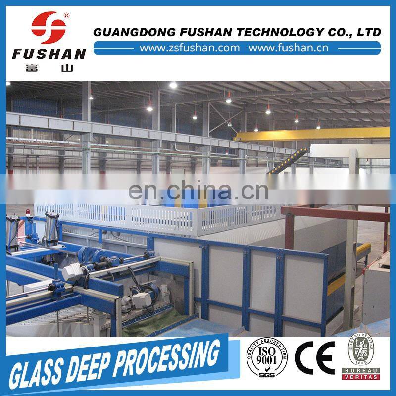 Factory supply glass toughening machine small gold supplier