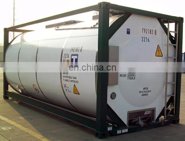 LR Certified ASME VIII Standard 20ft T14 ISO Tank container