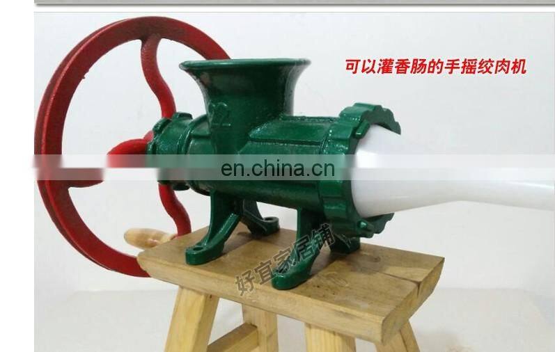 32 Aluminum Alloy Manual / Electric Meat Grinder Hand Kitchen Meat Grinder