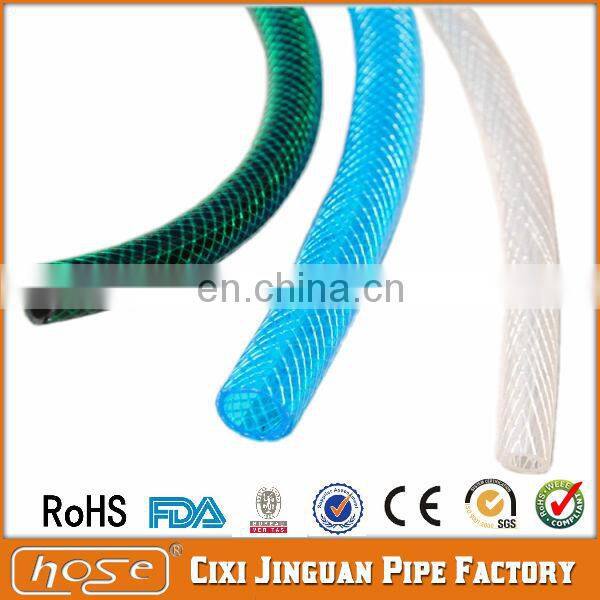 Non-toxic Clear PVC Fibre Reinforced Hose,10mm Food Grade Flexible PVC Pipe for Potable Water
