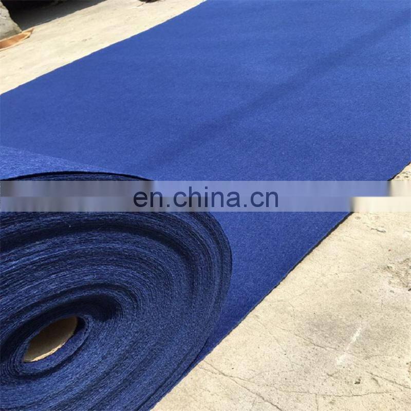 Factory direct sale non woven waterproof felt fabric sheets /100 polyester non woven fabric felt