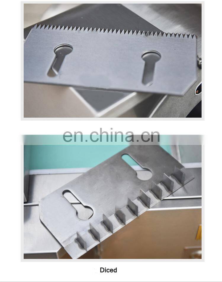 Home Use Industrial Potato Chips Cutter Fruit Vegetable Cutting Machine