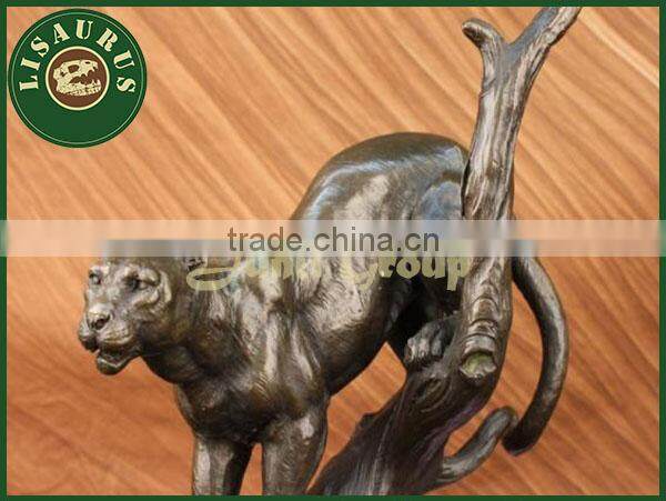 Lisaurus-LA Life size leopard statue for palygroud park