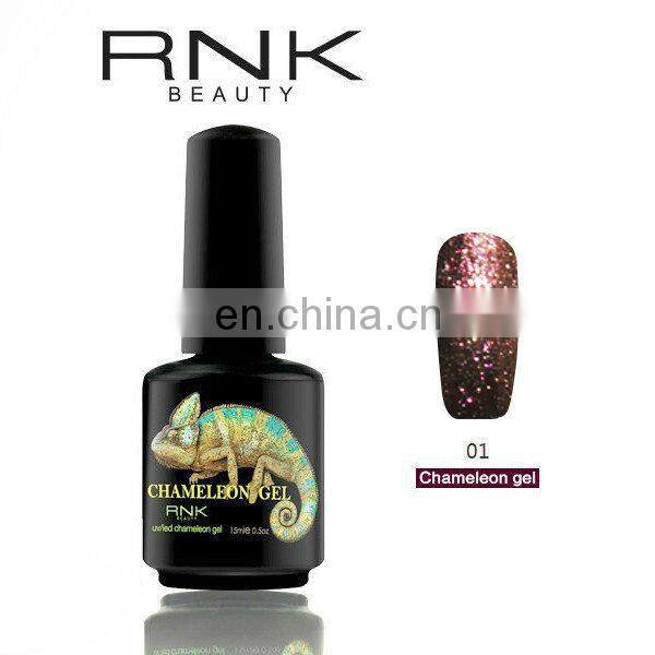 Long lasting Chameleon Flake Color Gel Nail Polish