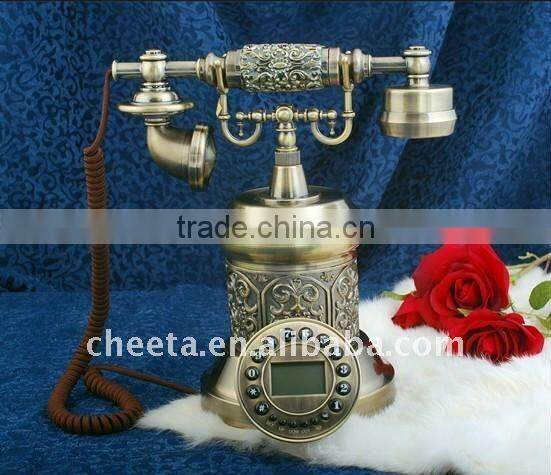 Elegant Antique Resin Telephone