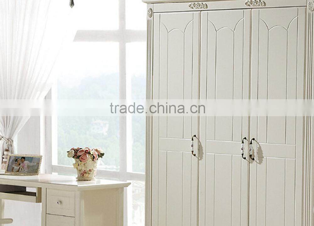 Children wooden bunk bed with stairs and bookcase,Children's Furniture Sets