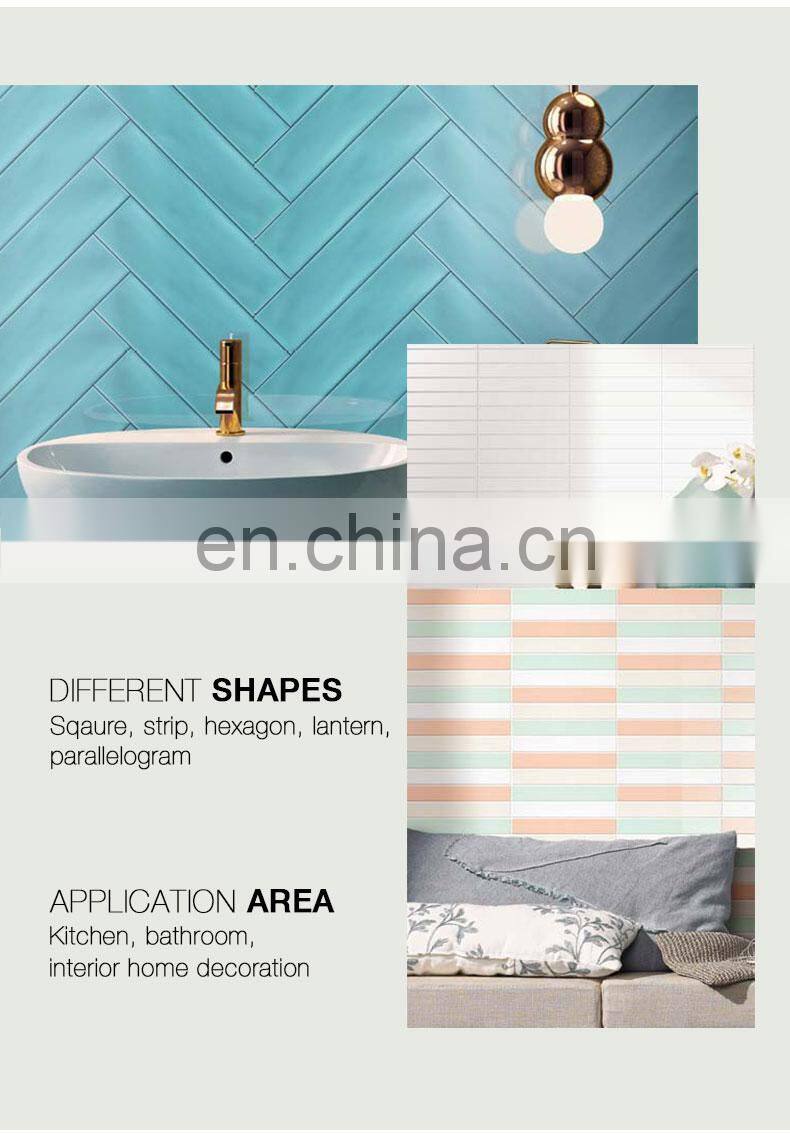 Foshan JBN 200x200mm plain white color cheap brick subway porcelain ceramic tiles for wall C620001