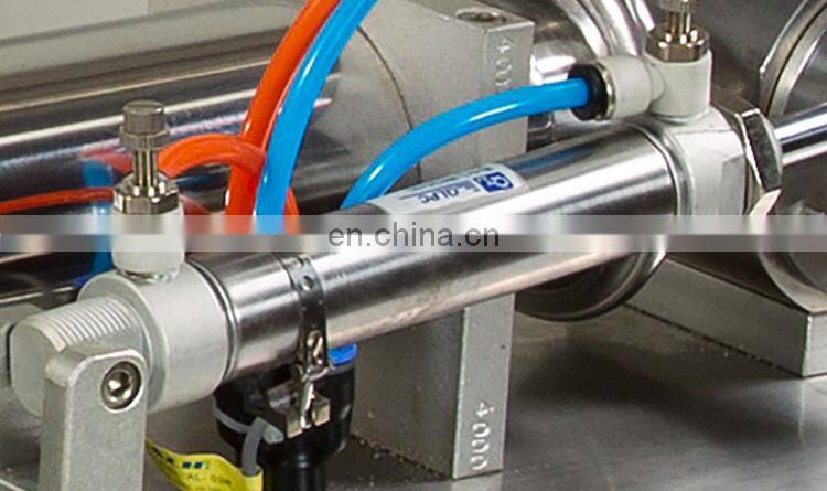 3-25ml Small Dose Double Heads Pneumatic Oil Bottle Cosmetic Cream Lotion Filling Machine