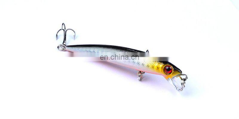 9cmFloating lure bait plastic hard bait6gTopmouth Culter bass bait Wholesale Suspending jerkbait fishing artificial minnow