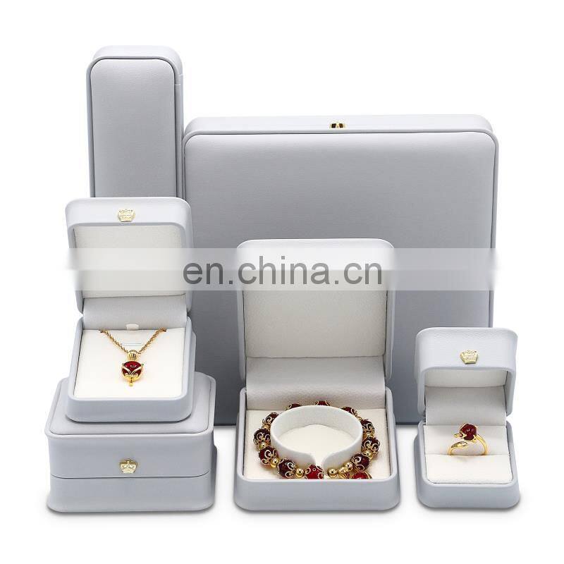 Jewellery Packaging Luxury Pu Leather Jewelry Bracelet Box Bangle Box Case With Custom Logo