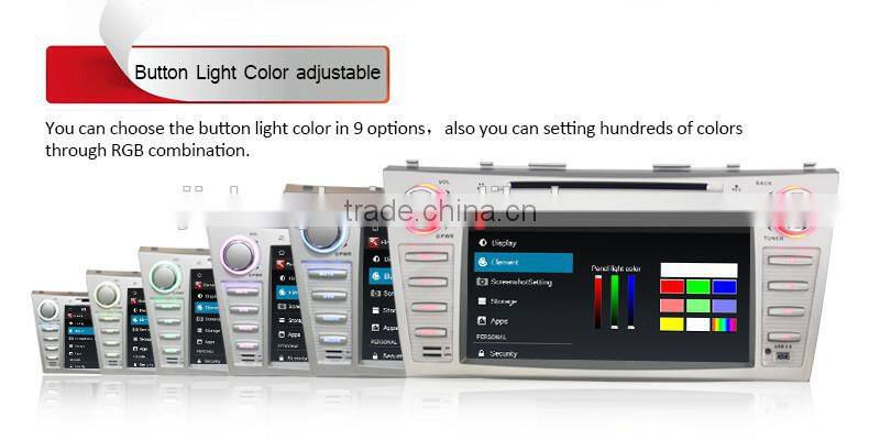 Pure Android 4.4 HD Capacitive Touch Screen Car Radio for Toyota Camry DVD GPS, NAVI , WIFI,BLUETOOTH,SWC,MP3,USB,SD,AUX,3G