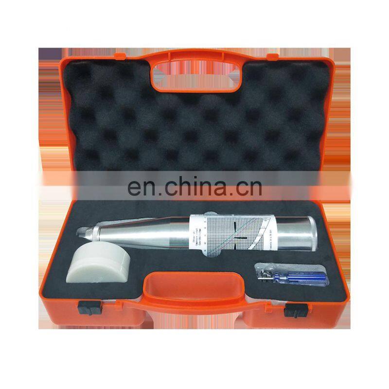 Mechanical rebound hammer for concrete strength