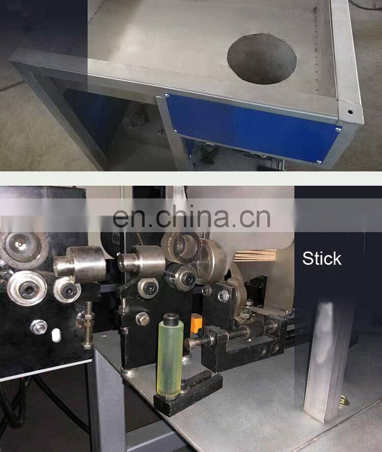 Pneumatic bamboo stick incense making machine