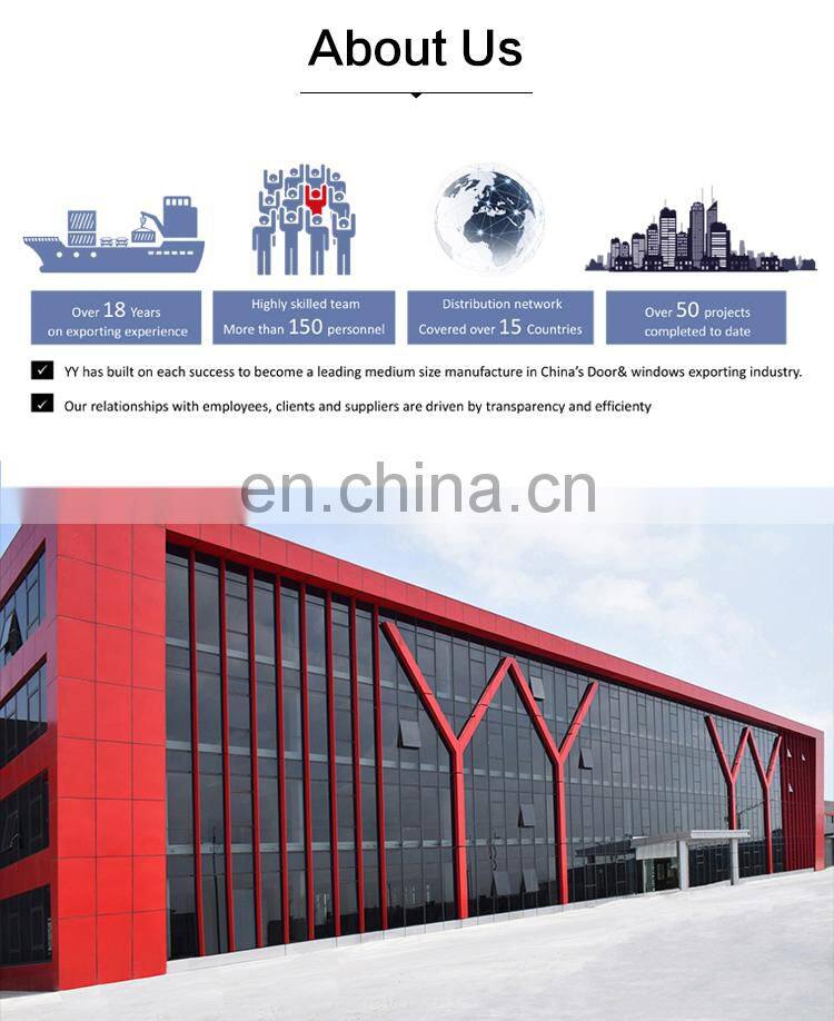 USA/Canada Standard Energy Efficiency aluminum Thermal break tilt and turn window with Double Triple Panel Glazed