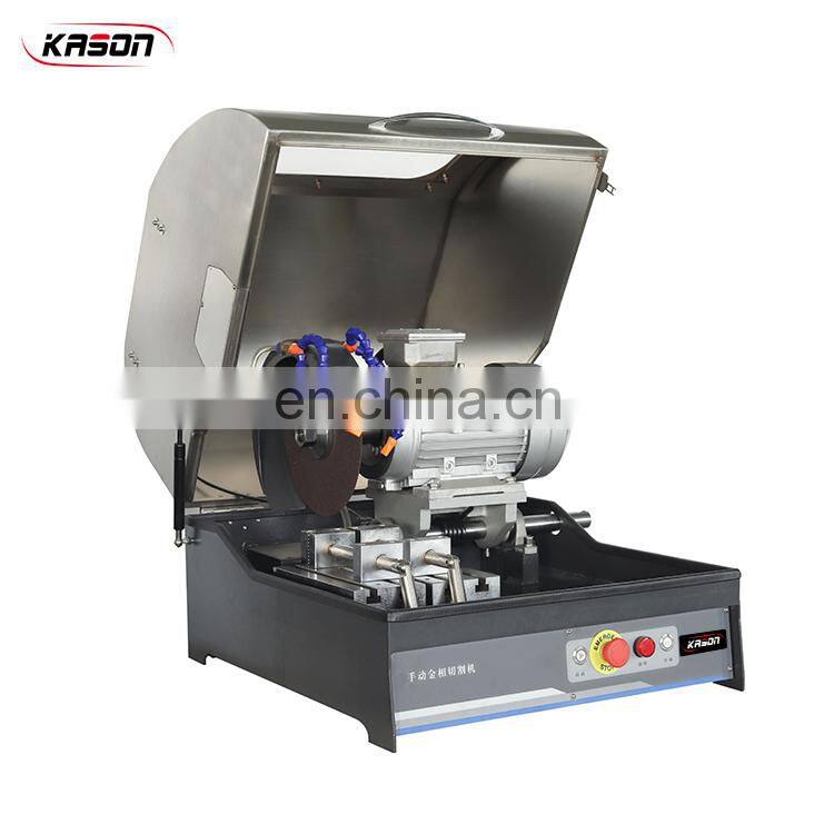 KASON Manual Metallographic Cutting Machine With Stable Reliable Performance