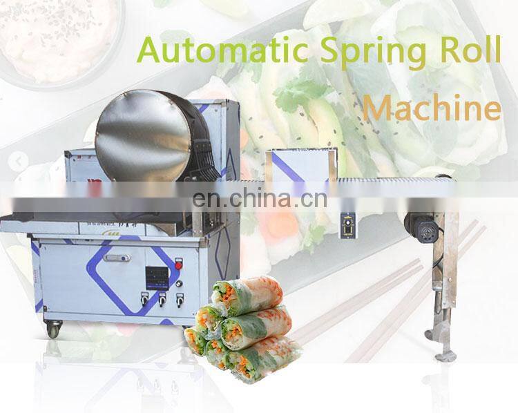 Commercial Tortilla Roti Lumpia Spring Roll Wrapper Making Machine Grain Product Making Machine