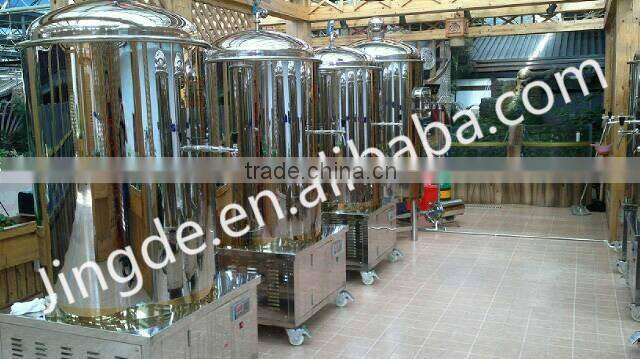 The average daily output 500 L beer brewing equipment