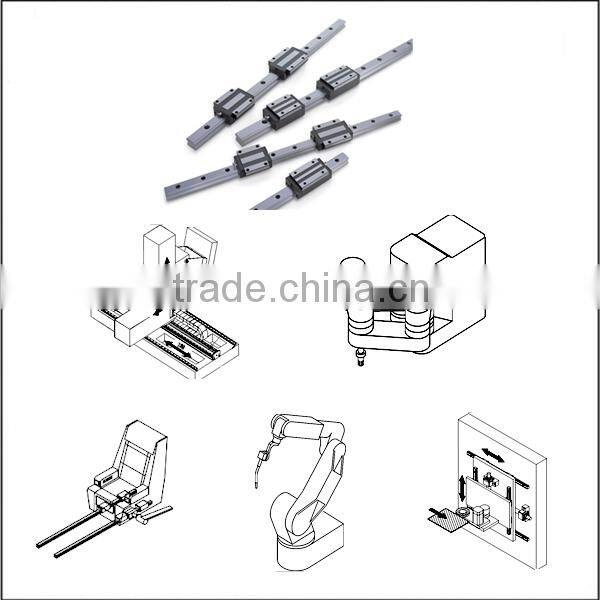 Precision Linear Guide Shaft Cross Roller Guide