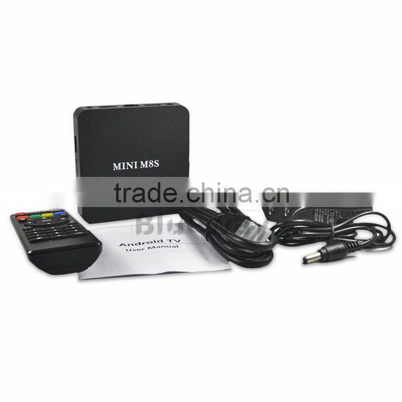 Smallest Size Mini Box Android 5.1 Amlogic S905 Mini M8S Android TV Box Smaller Than M8S