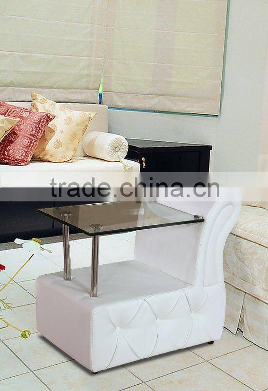 black and white unique bedside tables