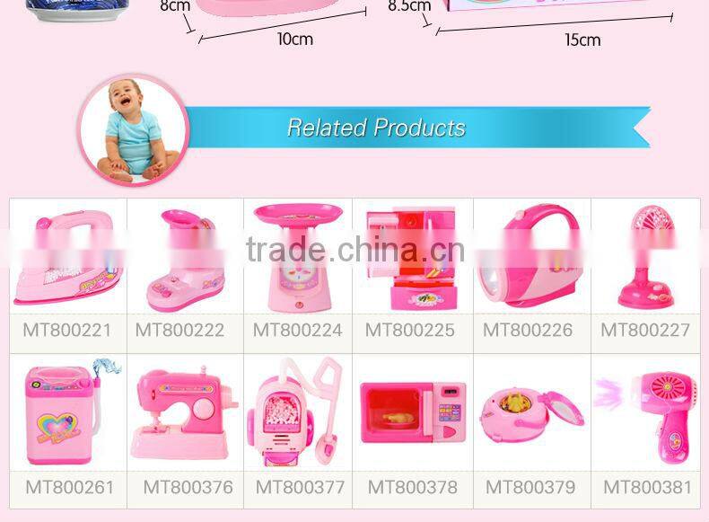 China Manufacturer kids play house Furniture toys mini Electric water dispenser with light