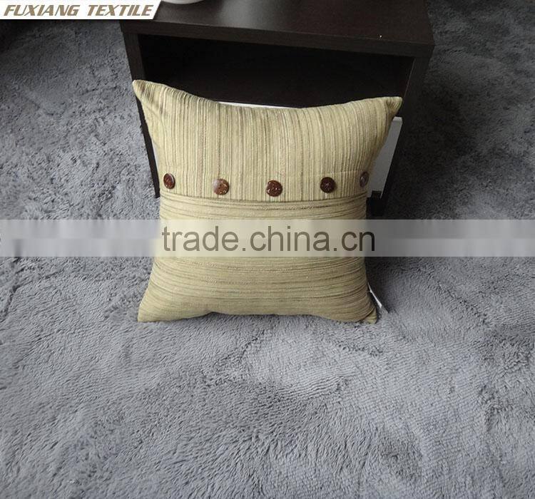 Decorative Memory Form Throw Pillow With Button