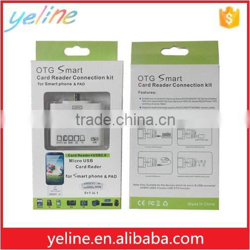 S7 edge 3 in 1 reader,S7 smart phone reader,S6 edge memory card reader