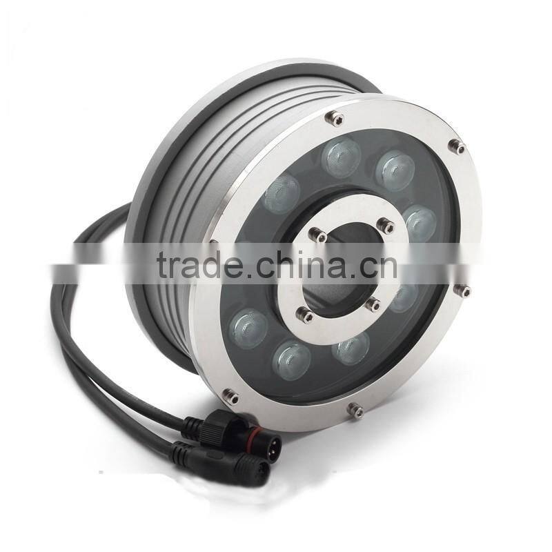 High quality Best Price 12x1W RGB 3 In 1 Colour Changing CREE LED Fountain Light