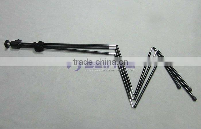 Folding compact tripod with Sturdy aluminum legs