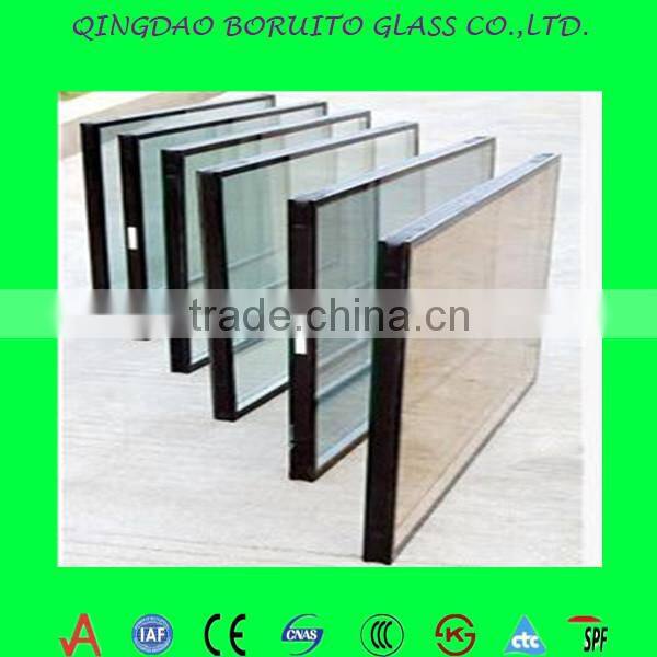 High quality soundproof heat insulated hollow glass price for decoration