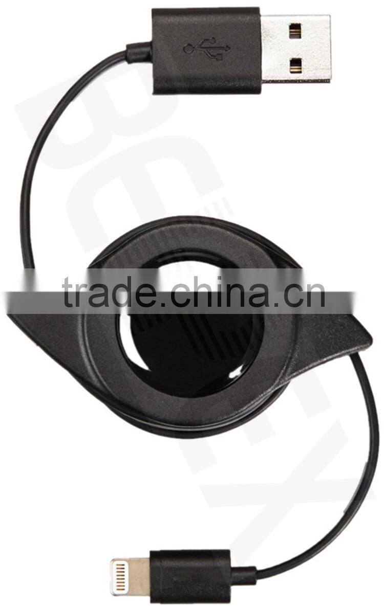 Retractable OEM MFI 8 Pin Wholesale USB Cable for Original IOS