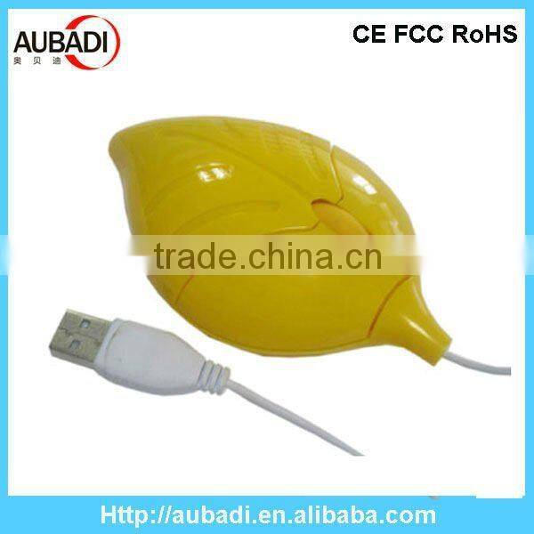 Tree Leaf Types Of Computer Mouse With FCC Standard