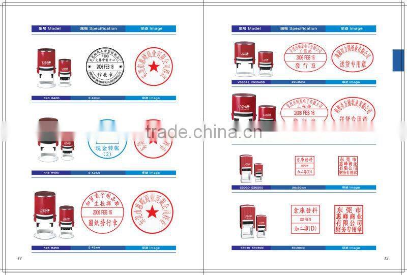 Mini self inking date stamp