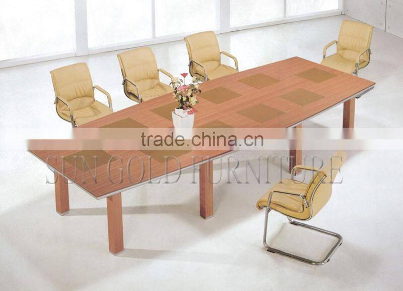 Office Furniture Modern Wooden Conference Meeting Table Specifications (SZ-MT079)