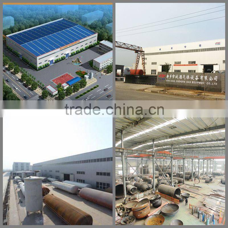 ASME Vacuum Double Layers Cryogenic Industrial Gas Storage Tank Chemical Storage Container Pressure Vessel