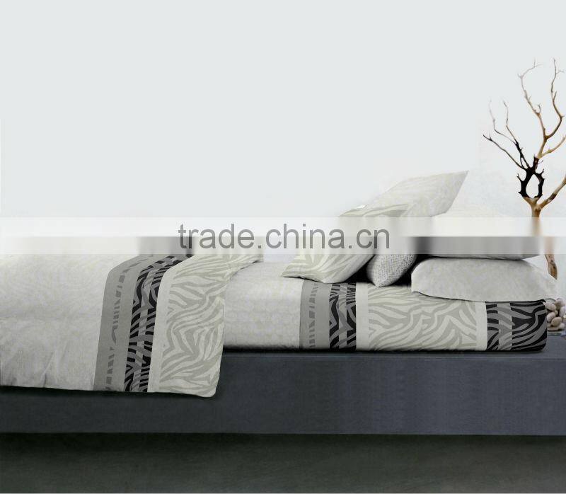 alibaba china 50%polyester 50%cotton printed bed sheet /bedding set