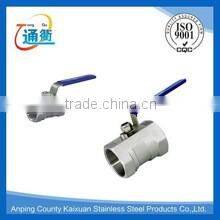 made in china casting stainless steel female threaded end ball valve