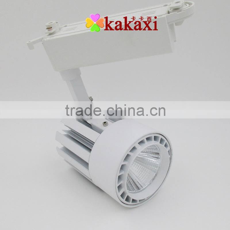 Kakaxi High Quality LED Track Light 20W 30W Clothing Store Rail Lights Showcase LED Spotlights