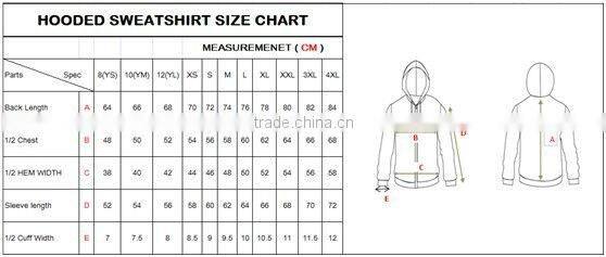 fashion breathable hooded jacket/zipper-up jacket for OEM Service