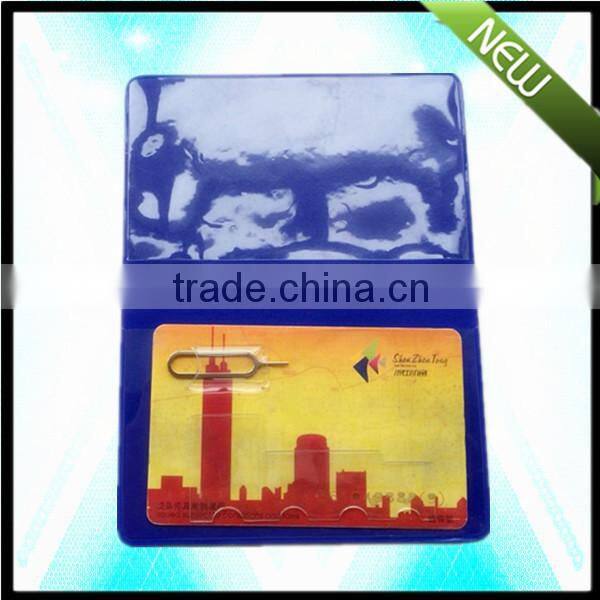 Multi pages sim cards holder